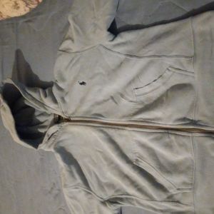 Kids Polo hoodie (Light blue)